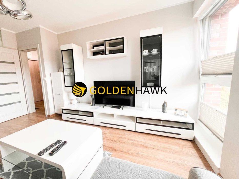 2 pokoje na Narutowicza, Kamienica Nova, balkon, najem na min. 6 miesięcy