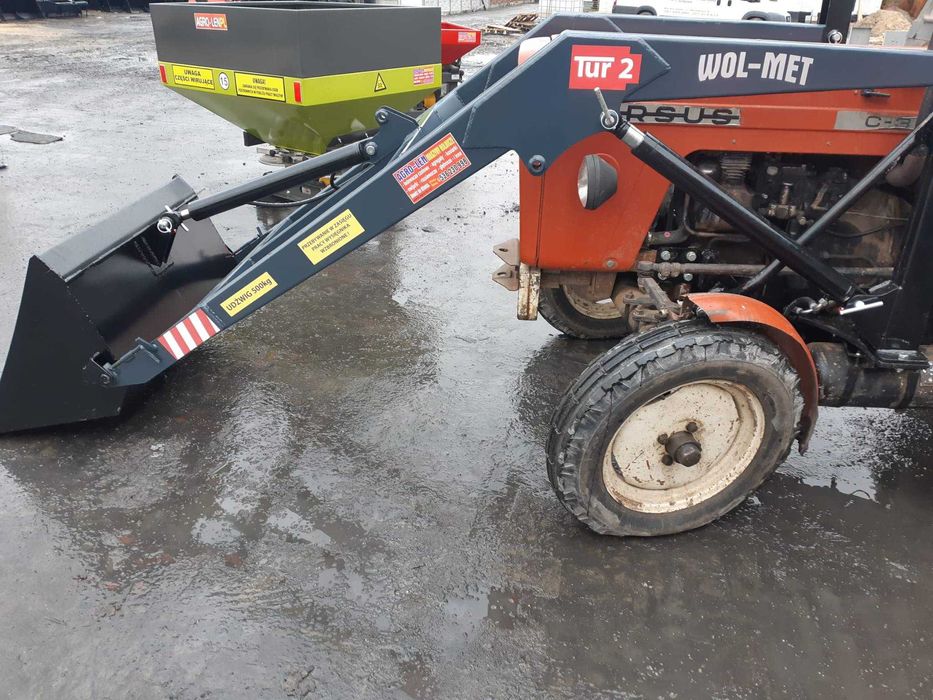 Tur c330 WOLMET C360 2sek Widły łyżka Ładowacz czołowy Montaż dowóz