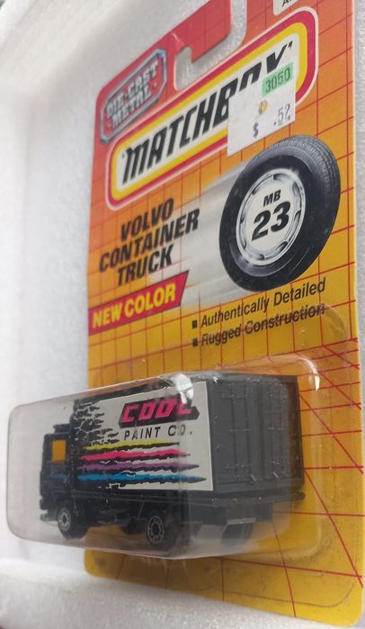 Volvo container truck matchbox