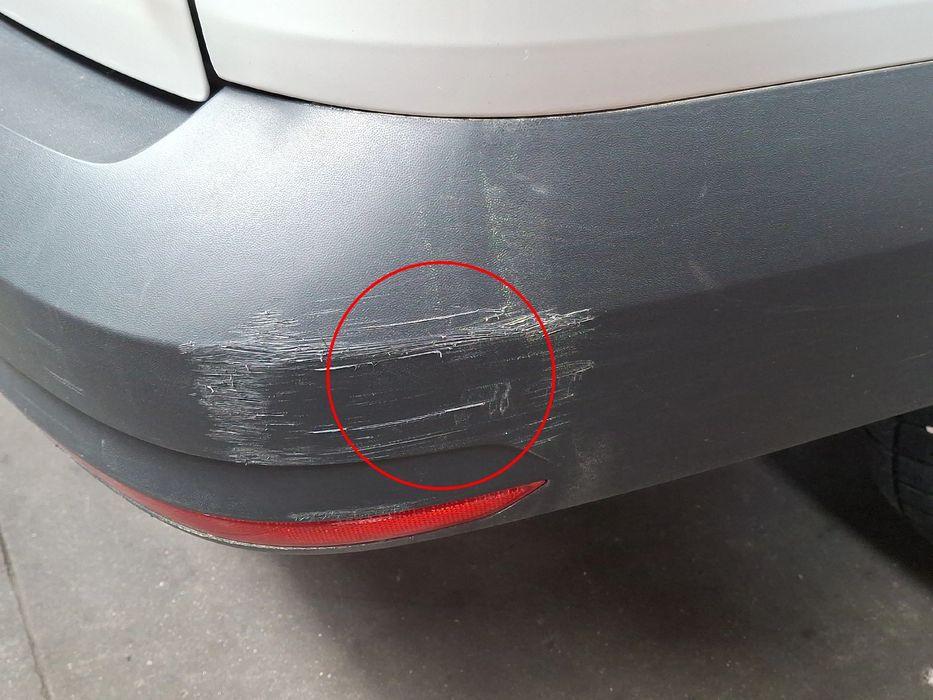 Pára-choques trás VOLKSWAGEN Caddy IV (SA)