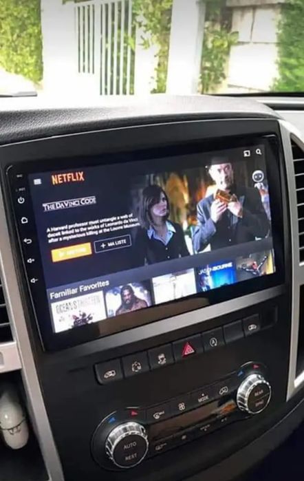 Rádio Android 14 com GPS Mercedes Vito 3 (Artigo Novo)