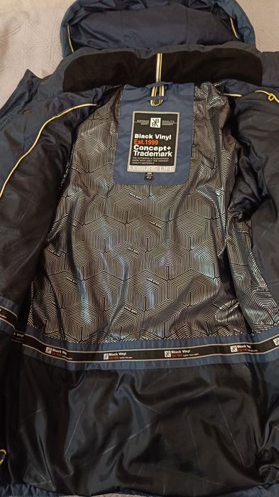Куртка зимова чоловіча Black Vinyl