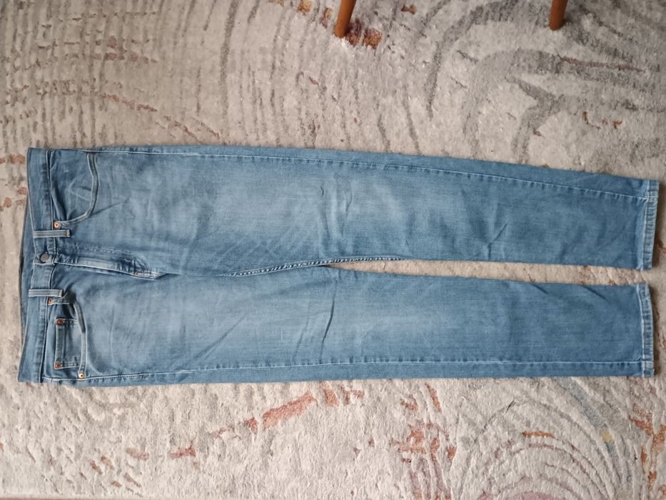 Fajne skiny jeansy LEVIS 512  LO-BALL W 34  pas 86 cm