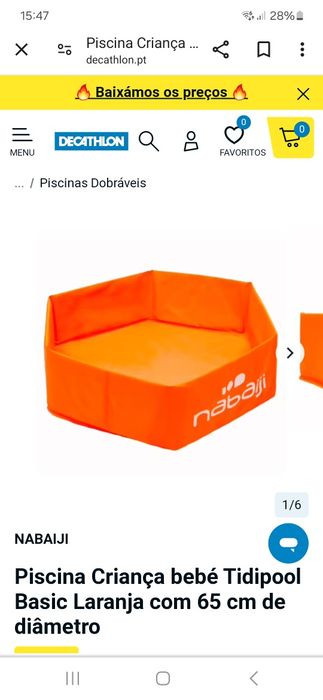 Piscina bebe tidipool