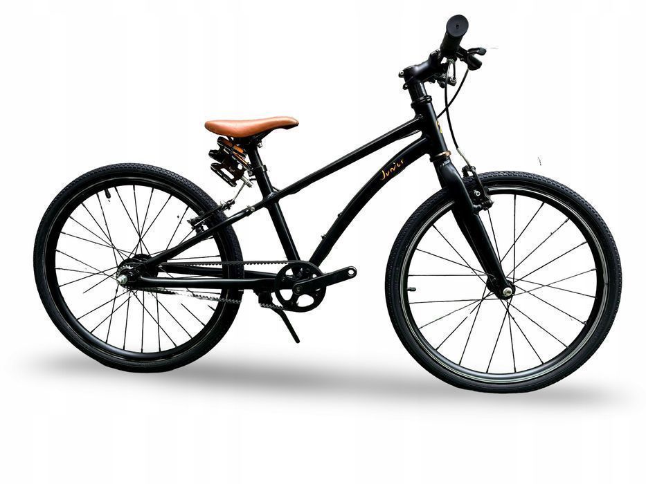 Rower Dziecięcy Junior Bikes Koła 20Cali Elementy Karbonowe Pasek