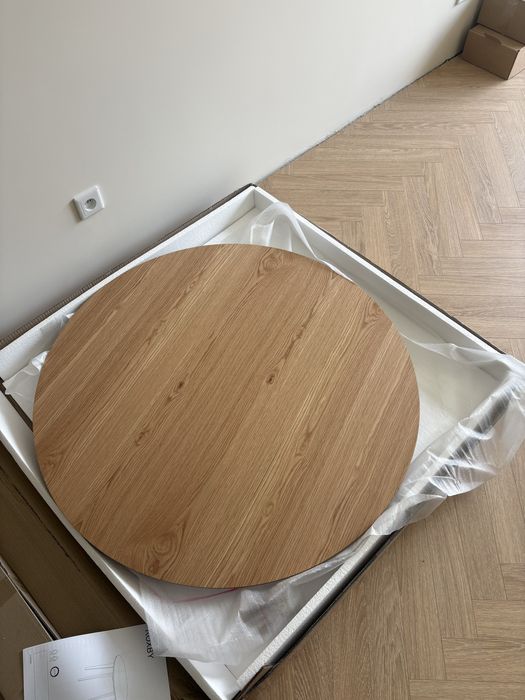 Stół  okragly Lectus 105cm  ruby
