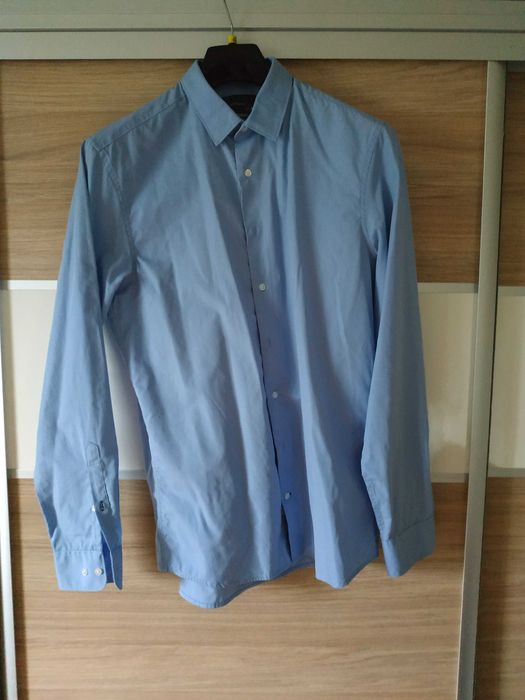 Koszule męskie na długi rękaw rozmiar L