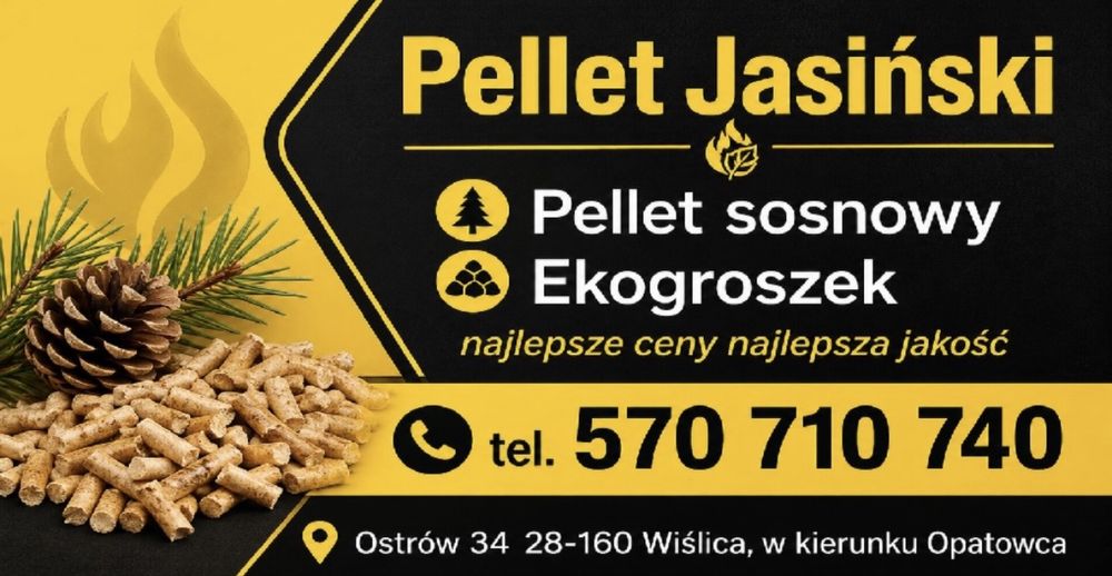 Groszek Solar 26MJ/kg workowany w sprzedaży również pellet