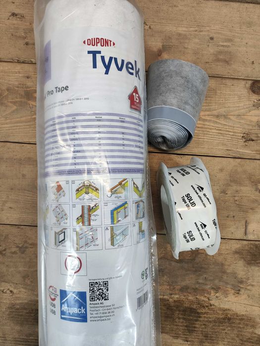 DuPont Tyvek Pro Membrana dachowa + taśma