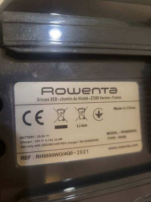 Акумуляторний пилосос ROWENTA X-FORCE FLEX .