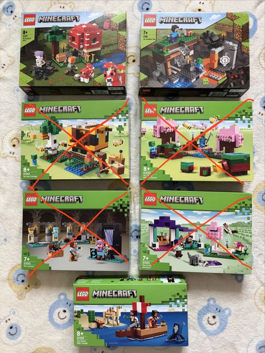 Конструктор Lego Minecraft