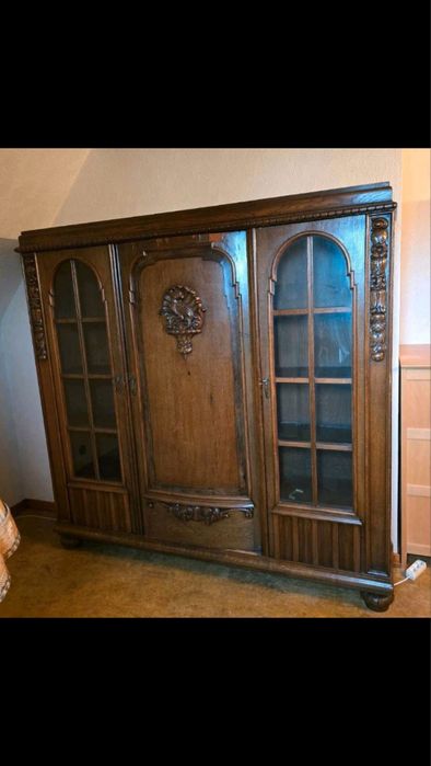 Bibloteka antyczna debowa