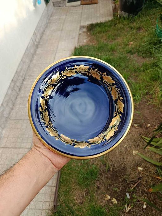 Prato Azul Cobalto Alemão