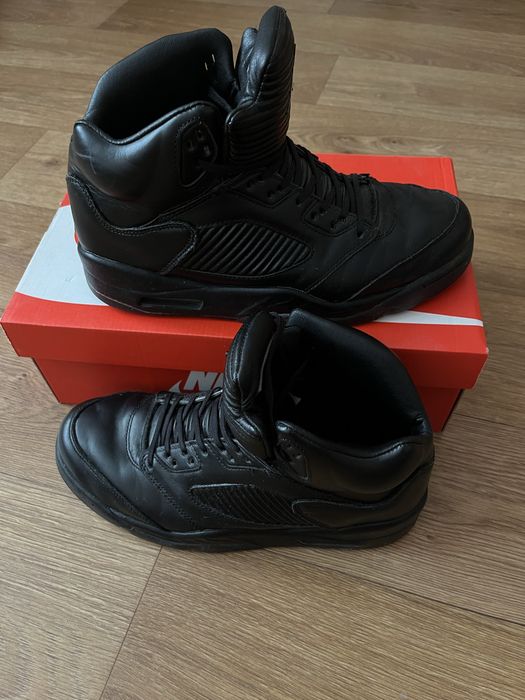 Кроссовки Nike Air Jordan 5 черные оригинал