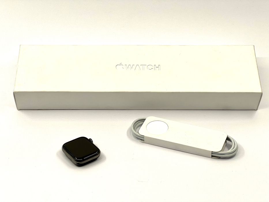 Apple Watch 6 40mm Stainless Stee Graphitel LTE Cellular