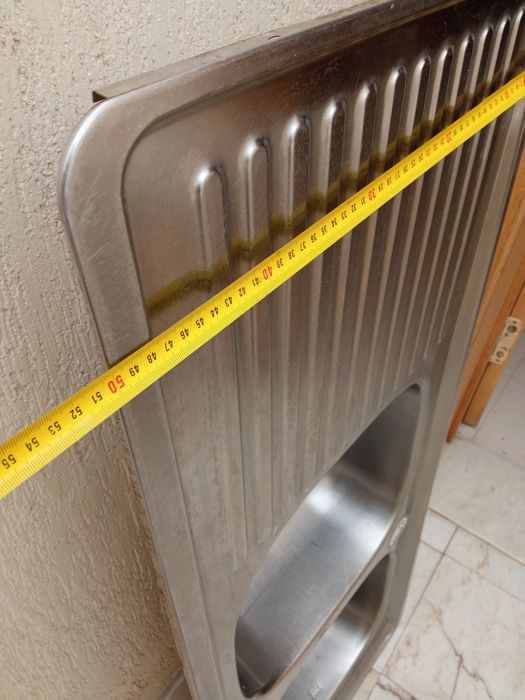 Lava louça Inox,Rodi,2 pias com escorredor