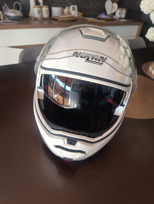 Kask szczękowy NOLAN N100-5 biały L