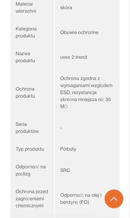 NOWE buty robocze UVEX r 40 S3