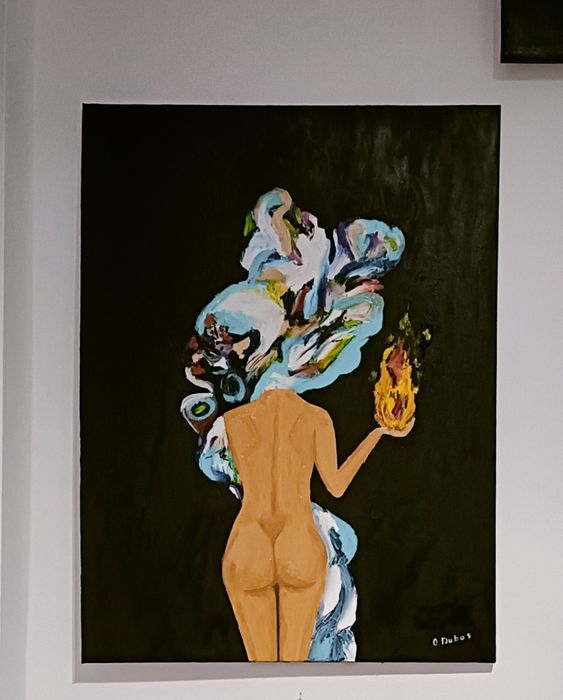 Wyprzedaż.Obraz olejny ręcznie malowane