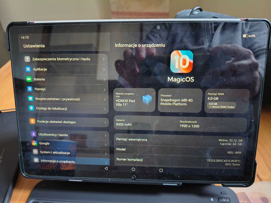 honor x8a z klawiatura esr zamienie