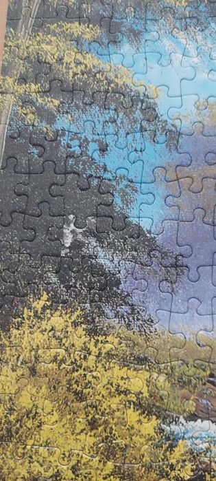 (GRATIS) Bob Ross Puzzle (falta 1 peça, outra estragada)