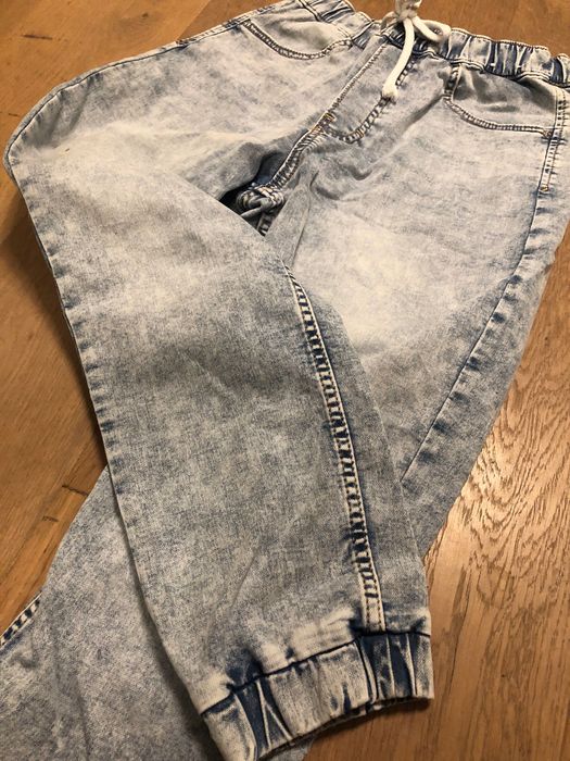 Jeansy jogger rozm 152 H&M