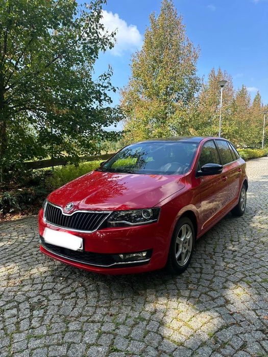 Skoda RAPID Skoda Rapid spaceback 2017 1.0 TSI 110KM bogata wersja jak nowa