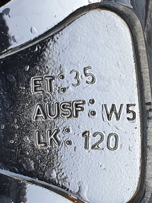 Felgi aluminiowe Brock 18" 5x120 8j et35 Bmw Opel Vw itp.