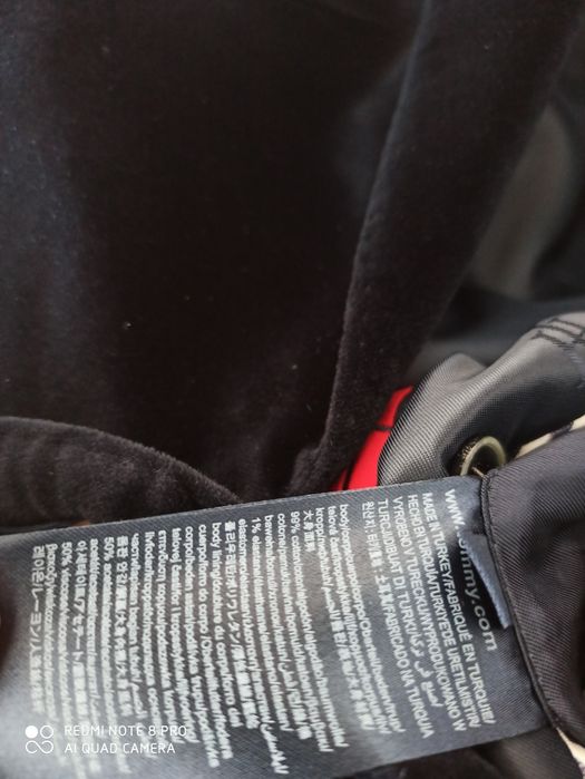 Tommy Hilfiger roz.50 Slim Fit Nowa! Oryginalna! Aksamit! 100% bawełna