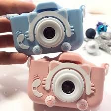 Детский фотоаппарат Котики фото, видео, рамки