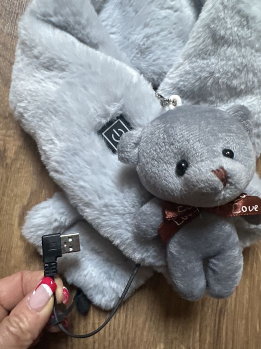 Ogrzewany szalik na powerbank, nowy