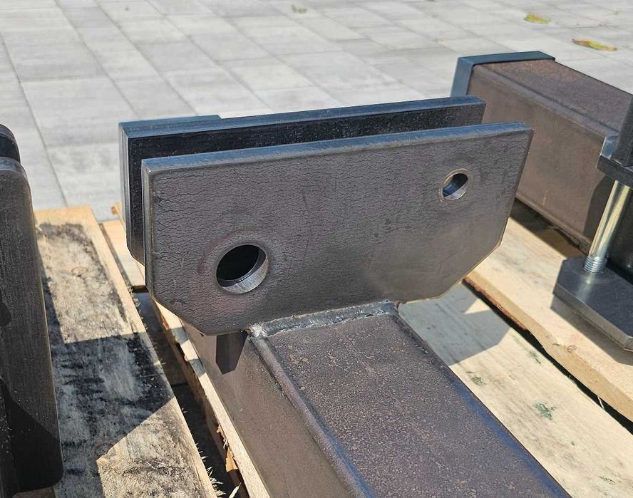 ząb łapa głębosza 800-870mm + mocowanie + dłuto + wzmocnienie cały komplet