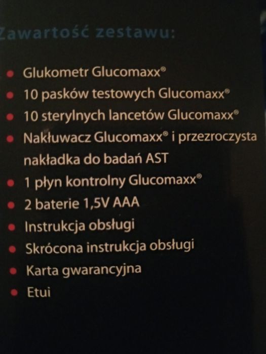 Glukometr Gluco maxx
