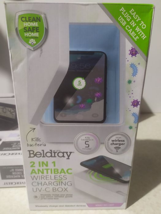 Електронний будильник індукційна зарядка