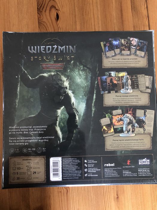 Wiedźmin Stary Świat - Na Tropie Potworów