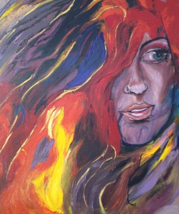 Arte lindíssima original com molduras