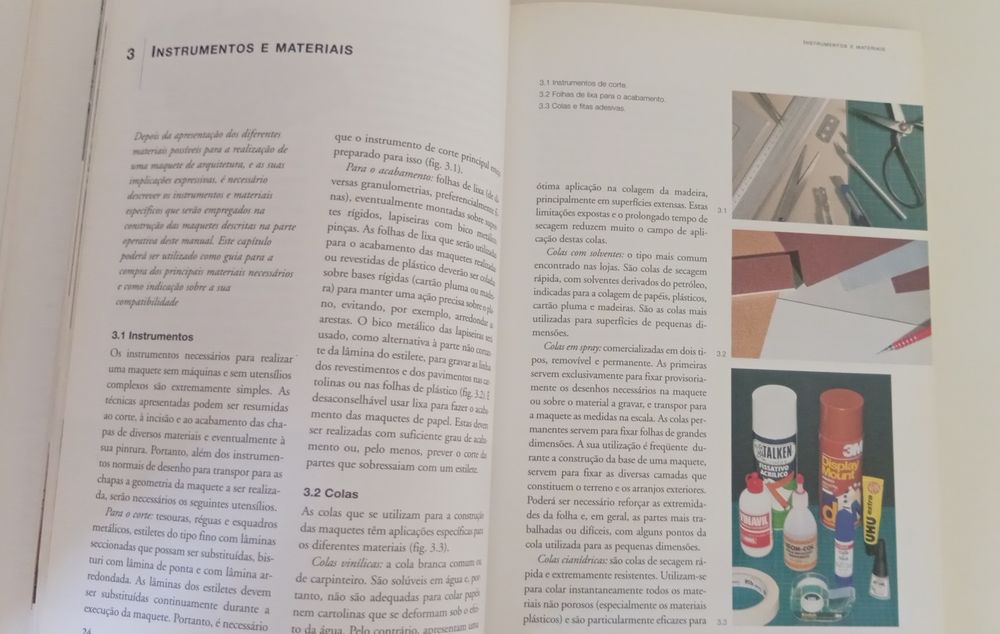 Livro ensina a fazer maquetes arquitetura.