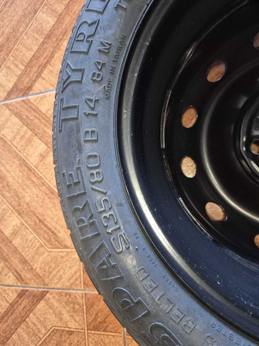 Fiat 500 Kit roda suplente e pneu de reserva completo