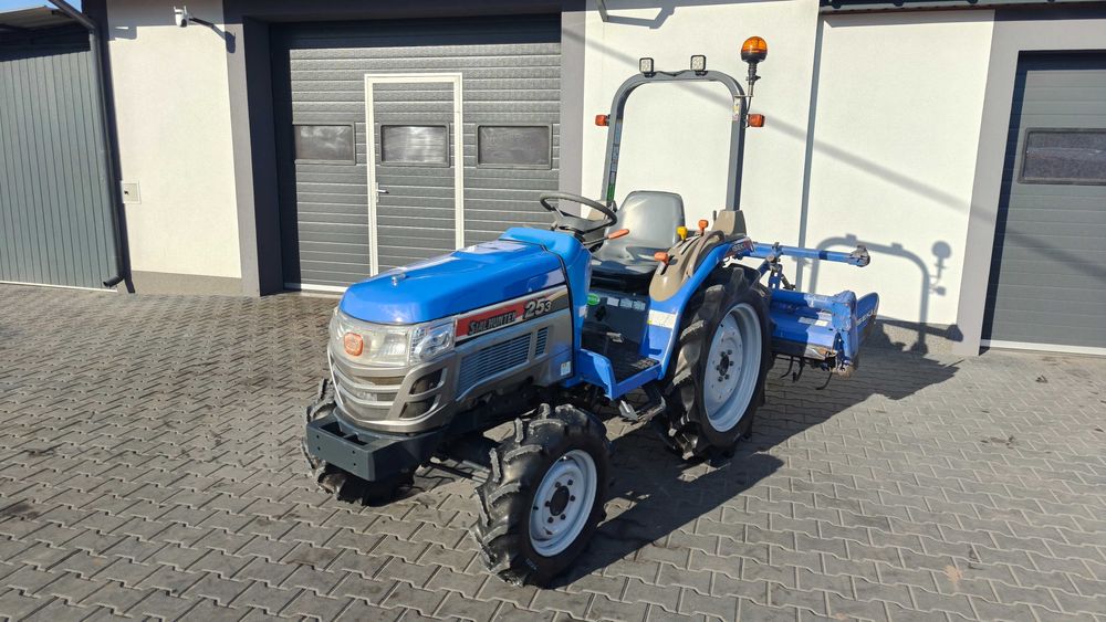 Traktorek Iseki Sial Hunter 253 + Glebogryzarka