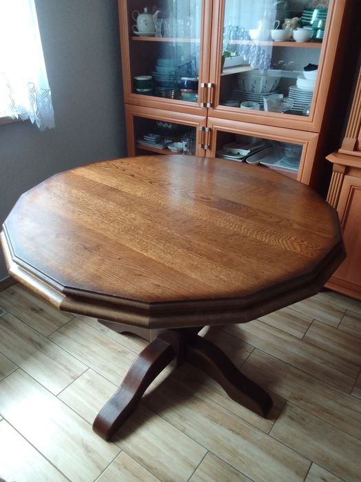 Stół dębowy z Francji