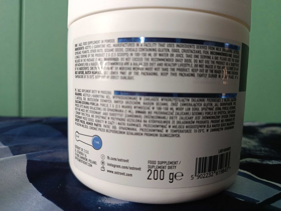Acetylo L-Karnityna 200 g