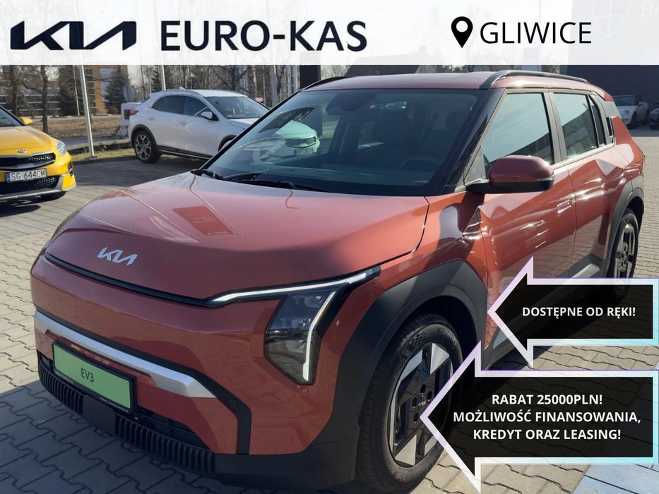 Kia EV3 58,3 kWh 204KM Dostępne od ręki!