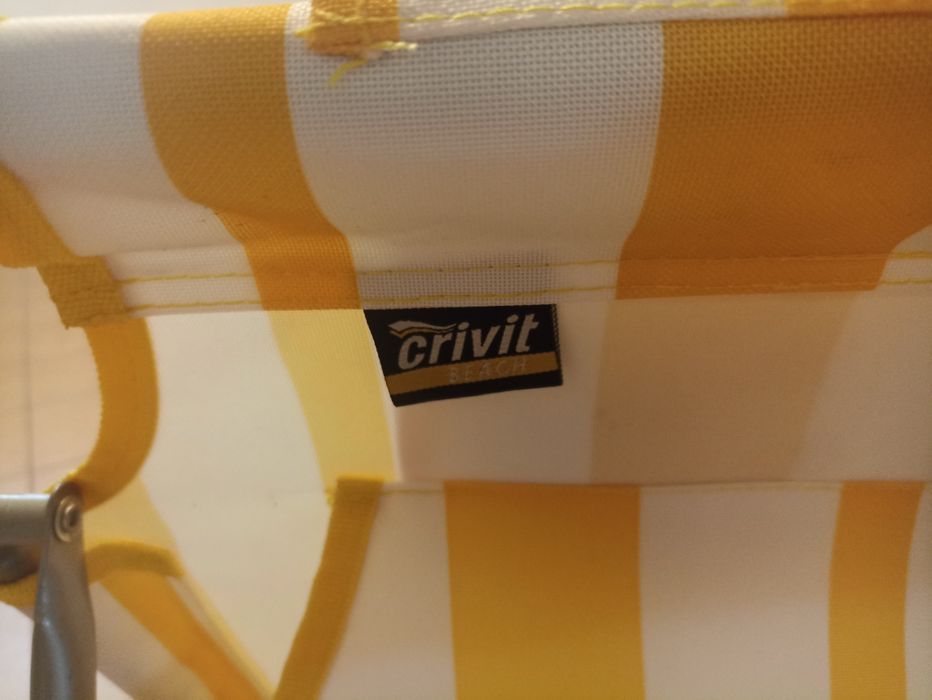 Plażowy Leżak składany crivit