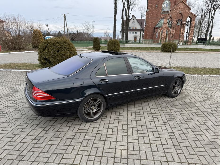 Mercedes S W220 4.3+LPG Bose! Szyber! Zadbana!
