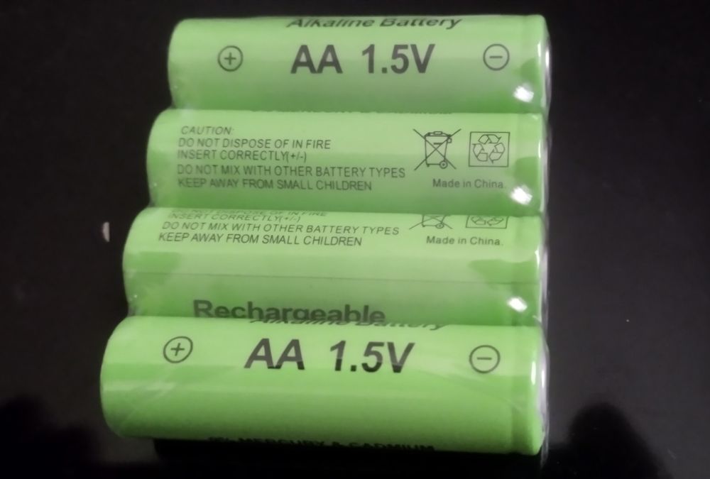 Pilha recarregável 1,5V AA AAA