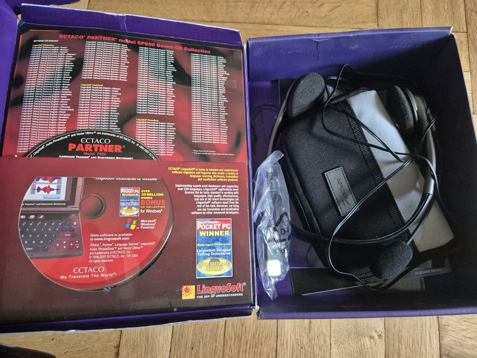 translator tłumacz elektroniczny ECTACO Partner P850 tłumacz słownik