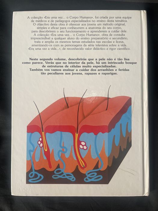 Era uma vez O corpo Humano - Livro 2 (A pele)