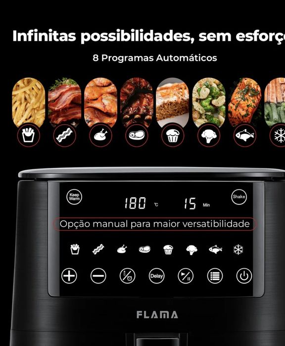 Air Fryer FLAMA 658 - 4,2L - NOVA