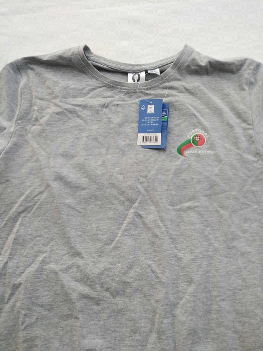 T-Shirt Cinzenta UEFA Euro 2024