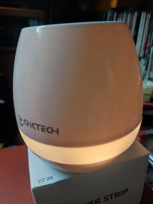 Vaso para flores musical com iluminação led